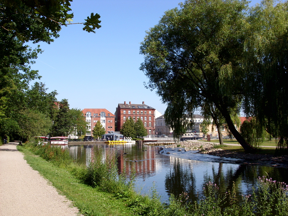 Radweg an der Odense Å