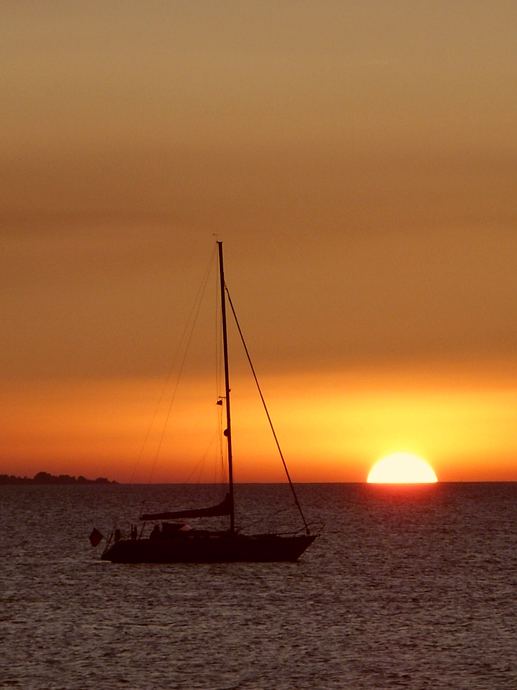 Sonnenuntergang am Meer