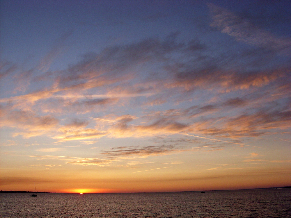 Sonnenuntergang am Meer