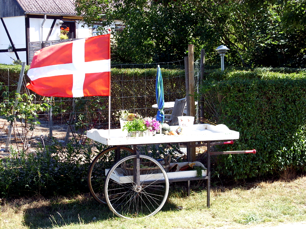 Verkaufswagen am Wegesrand